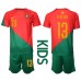 Portugal Danilo Pereira #13 Barnkläder Hemma matchtröja till baby VM 2022 Kortärmad (+ Korta byxor) Billigt